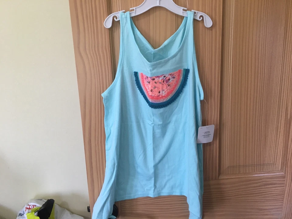 NWT Gymboree Watermelon Tank Top Tee Shirt Top Girls  - Image 1 of 1