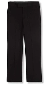 Calvin Klein Big Boys Bi Stretch Flat Front Pant Black Size 20 - Picture 1 of 5