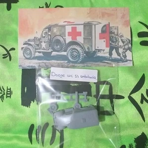 Kit maqueta para montar y pintar - Vehículo militar . Dodge Wc 54 Ambulancia - Foto 1 di 1