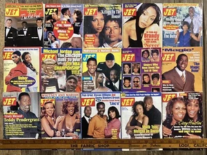 Vintage 15 Jet Magazines Year 1998 Houston Johnson Pendergrass Washington Rare - Picture 1 of 2