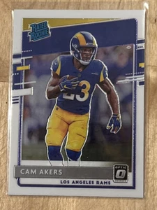 Cam Akers 2020 Donruss Optic RC Rated Rookie #175 Los Angeles Rams - Picture 1 of 2