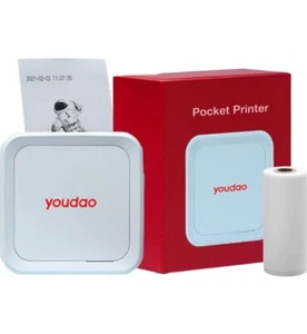 Youdao MEMOBIRD G4 Pocket Printer Portable Thermal bluetooth HD 306dpi Mini - Picture 1 of 14