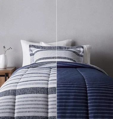 Twin/Twin XL Size Comforter Ultra-Soft Lightweight Microfiber Reversible READ - Image 1 of 3