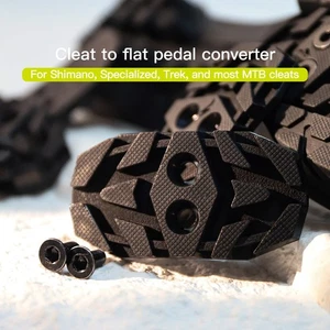Rrskit mountain bike lock shoe flat pedal converter  for specialized and shimano - Picture 1 of 10