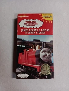 Thomas the Tank Engine & Friends James Learns a Lesson VHS 1985 Video Tape Train - Picture 1 of 6