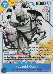 Kozuki Oden SR ST22-005 [PAR] Parallel Starter Deck Ace Newgate One Piece - Picture 1 of 2