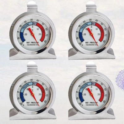  4 Pcs Termometri Per Frigo Termostato Frigorifero Del Della Cucina - Immagine 1 di 4