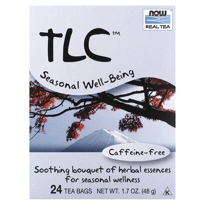 Real Tea, TLC™ Tea, Caffeine Free, 24 Tea Bags, 1.7 oz (48 g) - Image 1 of 3