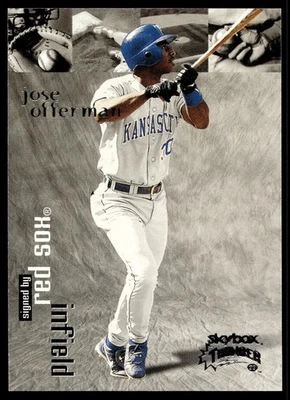 1999 SkyBox Thunder Jose Offerman Boston Red Sox/Kansas City Royals - Image 1 of 2