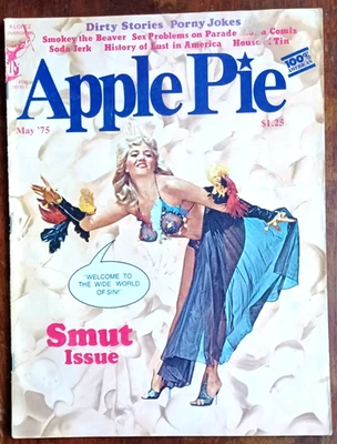 Apple Pie magazine May 1975 American Humor Magazine NEAR MINT Q5 Foto 1 de 2