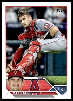 2023 Topps Max Stassi Los Angeles Angels #85 - Image 1 of 2