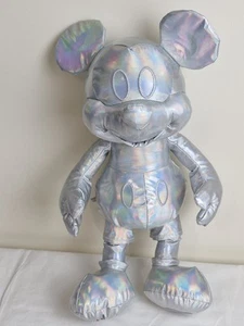 Disney Mickey Mouse 15 Zoll Erinnerungen limitierte Auflage holografisch gestempelt Plüsch - Bild 1 von 8