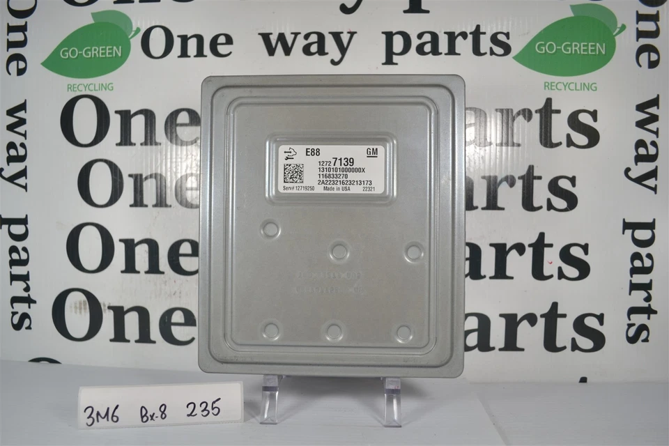 12719250 Chevrolet Malibu 2018-23 unidad de control del motor módulo ECU OEM 3M6 235 B8 Foto 1 de 4