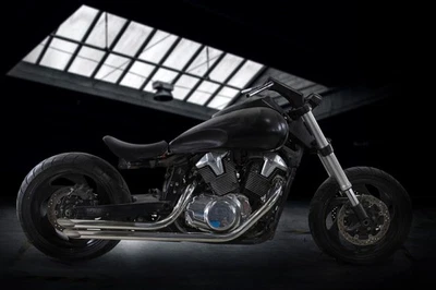 Polished Dual Exhaust Pipes Muffler For Suzuki Boulevard M109R VZR1800 2006-2023 - Image 1 of 4