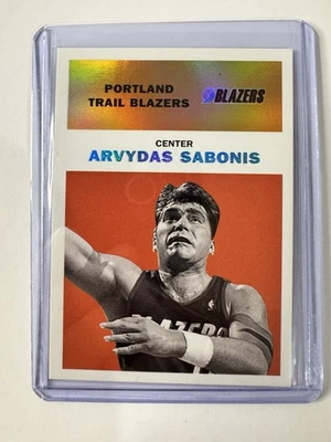 1998-99 Fleer Tradition - Arvydas Sabonis #119 Vintage '61 33/61 Rare - Image 1 of 4