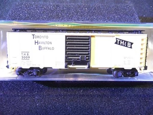N - Model Power 3714 - 40' Standard Boxcar, Toronto Hamiliton Buf LN /Rapido - Picture 1 of 2