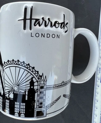 Harrods London Coffee Mug 3D Skyline Relief New Knightsbridge - Image 1 of 4