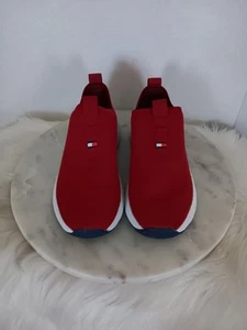 Scarpe sneakers Tommy Hilfiger Twaliah donna taglia 8 slip on rosso bianco blu - Foto 1 di 12
