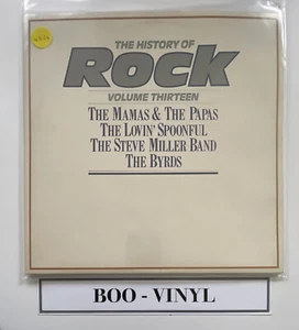 The History Of Rock  Volume 13 Vinyl LP record the byrds steve miller NM / EX - Picture 1 of 7