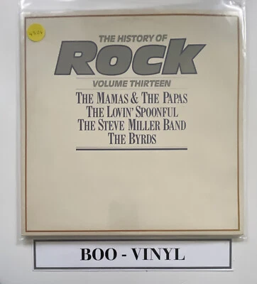 The History Of Rock  Volume 13 Vinyl LP record the byrds steve miller NM / EX - Image 1 of 4