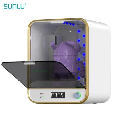 SUNLU Caja de Curado UV de Resina Blanca Tocadiscos Extraíble Tamaño Grande 42W Curado Rápido Foto 1 de 4