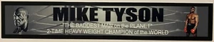 MIKE TYSON VOLLFARBIGES NAMENSCHILD - Bild 1 von 1