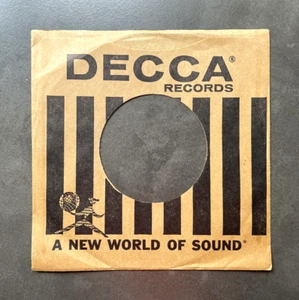 DECCA - Company Sleeve - US Original - Imagen 1 de 1