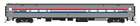Rapido Trains 128056 HO Amtrak Phase 3 Horizon ADA Dinette Passenger Car #53508