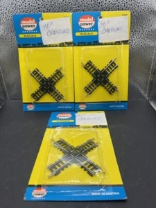 Model Power N Scale Lot of 3 90 Degree Crossover Track #4959 NOS Track - Picture 1 of 4