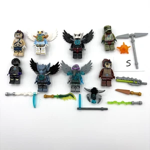 LEGO Legends of Chima minifig lot of 8  accessories weapons wings #S Please Read - Picture 1 of 1