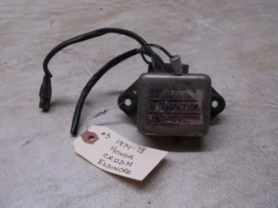 Caja de encendido electrónico (CDI) usada para una Honda CR125M 1974-78 Foto 1 de 4