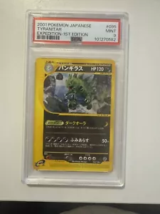 PSA 9 Tyranitar 095 1st Edition 2001 Pokemon Japanese Expedition - Picture 1 of 2