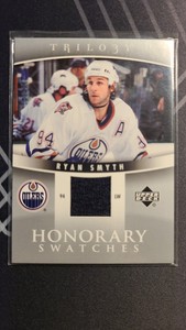 2006-07 Upper Deck Trilogy - Honorary Swatches #HS-RS Ryan Smyth MEM Oilers