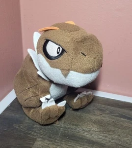 Pokemon XY Tyrunt Plush Stuffed Animal Toy Brown Dinosaur 7" 2014 Pokemon - Picture 1 of 7