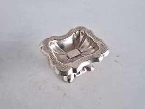 Gewürzschale Saliere 800 Silber Wien um 1875 - Bild 1 von 7