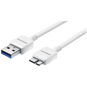 Samsung ET-DQ11Y1WE OEM Original 5FT USB 3.0 Galaxy S5/Note3 Charging Data Cable - Picture 1 of 4