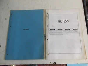 HONDA  GL1100 GENUINE HONDA SET UP MANUAL - Picture 1 of 2