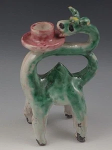 DONKEY ART DECO VINCENZO PINTO VIETRI CANDLEHOLDER CANDLESTICK ANTIQUE #68 - Picture 1 of 6