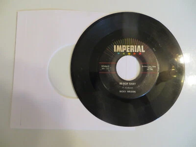 Ricky Nelson – Be-Bop Baby - 7" 45RPM 1957 Imperial - Rock & Roll Foto 1 de 3