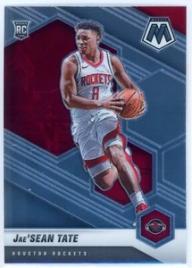 Jae'Sean Tate Base RC - 2020-21 Panini Mosaic Basketball - Houston Rockets #214 - Picture 1 of 2