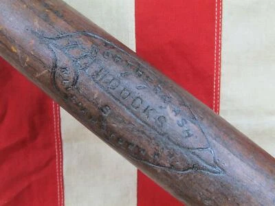 Vintage 1900s Houcks Wood Baseball Bat Softball 34" Antique City of Reading,PA. - Image 1 of 4