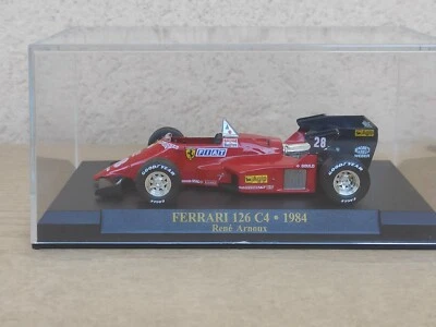 Ferrari 126 C4 1984 René Arnoux die cast 1/43 Modellino Formula 1 - Immagine 1 di 3