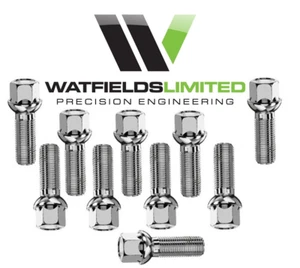 10 x M14 x 1,5 Radschrauben, Radius 14 Einbau 17 mm Sechskantkopf, 43 mm Gewindelänge  - Bild 1 von 3