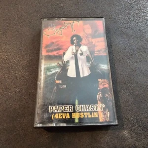Suga-T Paper Chasin 4Eva Hustlin Cassette Gangsta Rap Hip-Hop E-40 Jive - Picture 1 of 7