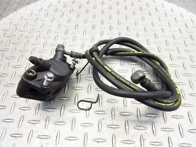 2002 99-02 Aprilia Scarabeo 150 Rear Wheel Brake Caliper Pad Hose Lines - Image 1 of 4