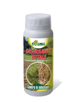 AL.FE ALFE Diserbante Totale Erbicida 500ml Glifosate Biograde PFnPE contro Infestanti
