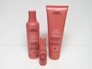 Aveda NutriPlenish 8,5 Oz. Shampoo, Conditioner & 1 Unze Leave-In Conditioner NEU - Bild 1 von 2