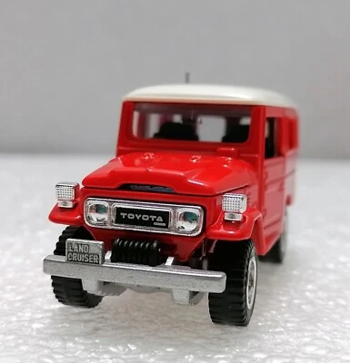 TOYOTA J70  Land Cruiser  1984 - Vintage 1:43 Scale , Tomica Japan 1990s - Image 1 of 4