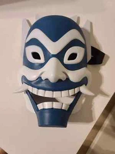 Blue Spirit Mask 3D Printed and Painted - Picture 1 of 2