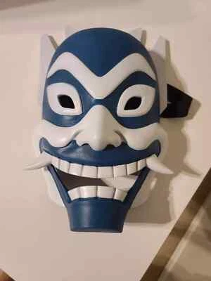 Blue Spirit Mask 3D Printed and Painted - Image 1 of 2